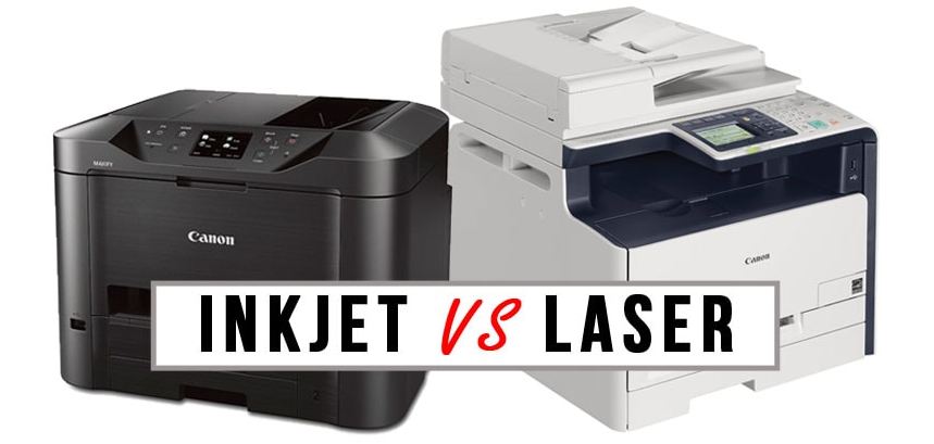 Nên lựa chọn máy in phun hay máy in laser