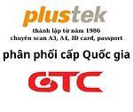 GTC, nhà phân phối Plustek cấp quốc gia, trung tâm Bảo hành Uỷ quyền Plustek tại thị trường Việt Nam