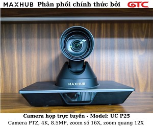 Camera Hội Nghị Truyền Hình 4K - Maxhub UC P25