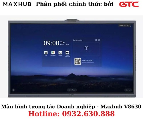 Màn hình tương tác cho doanh nghiệp - Maxhub V8630 V6 ViewPro 86 inch