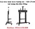 Giá treo di động màn hình tương tác - NB CF100